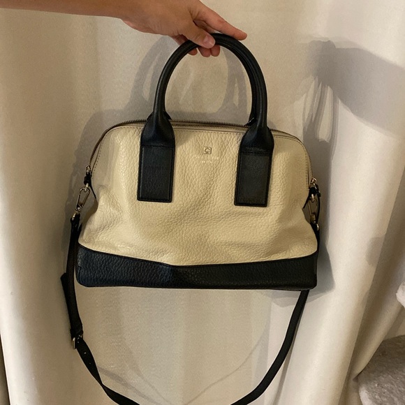 Kate Spade Cream and Black Tote - Picture 1 of 4